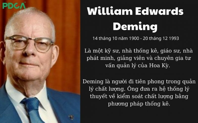 Người phát minh ra chu trình PDCA - Tiến sĩ William Edwards