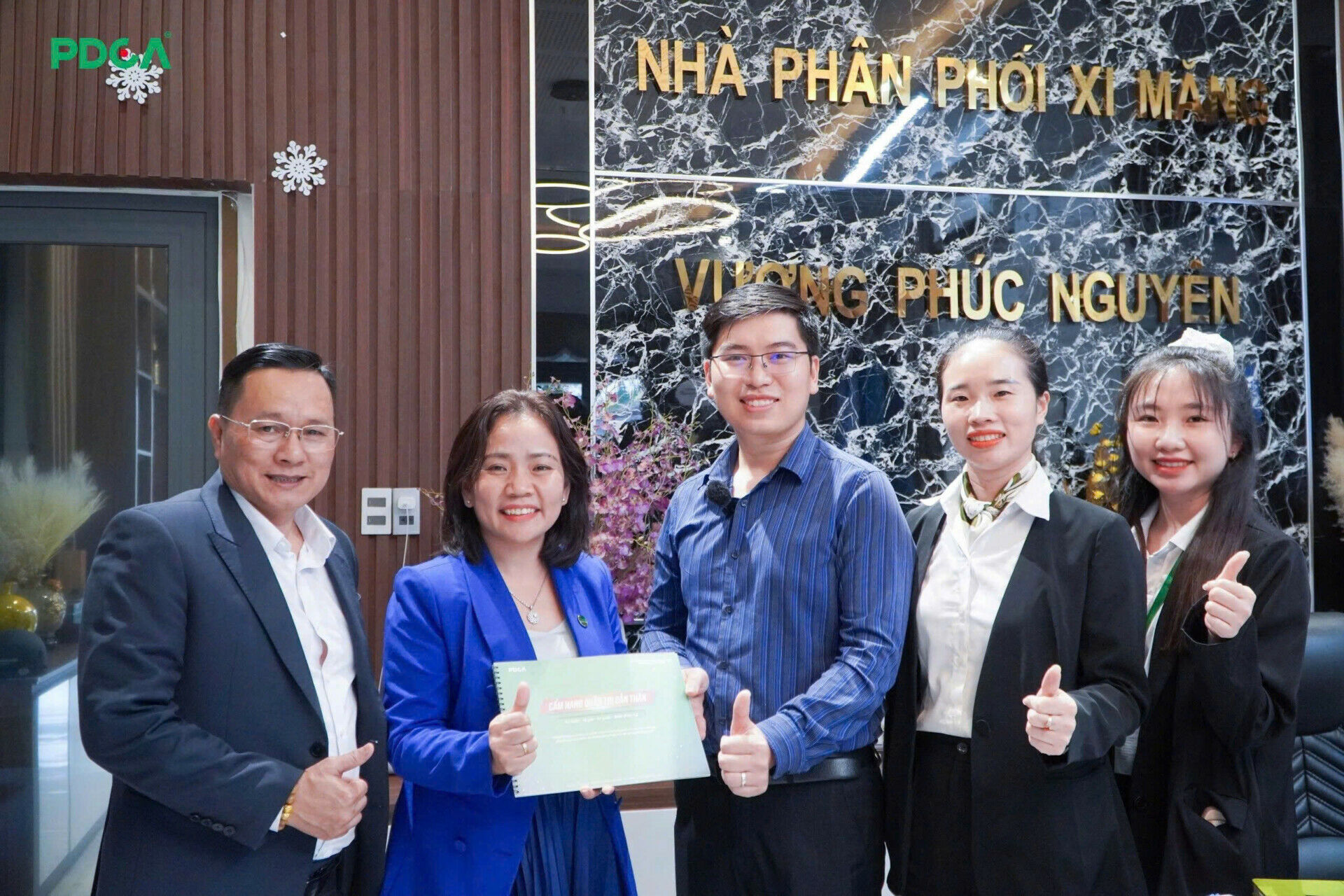 PDCA Miền Đông đến thăm công ty Vương Phúc Nguyên